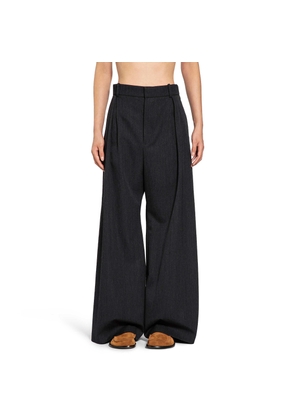 Wool Gabardine Tailored Pants