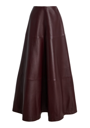 Altuzarra Varda Leather Maxi Skirt - Moda Operandi