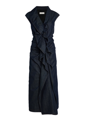 Dries Van Noten Davyl Denim Midi Dress - Moda Operandi