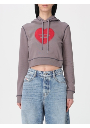 Sweatshirt DIESEL Woman color Grey