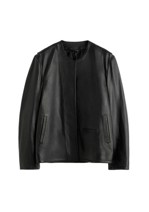 Toteme Leather Biker Jacket - Moda Operandi