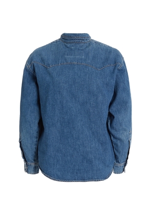 A.W.A.K.E. MODE Back To Front Denim Shirt - Moda Operandi