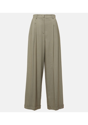 Tod's Mid-rise wide-leg pants