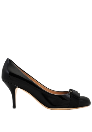 Ferragamo Ladies Vara Bow Pump in Black