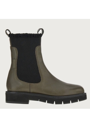 Ferragamo Lined Chelsea Rook F1 Boots