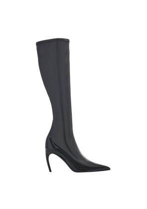 Ferragamo High Patent Stretch Boot