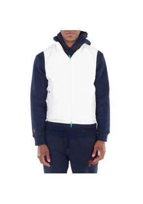 Save The Duck White Recycled Polyester Mars Vest