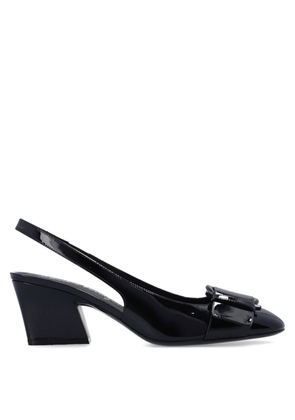 Ferragamo Ladies Briget 55 Gancini Slingback Pumps