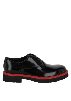 Ferragamo Fiorino Leather Oxford Shoes