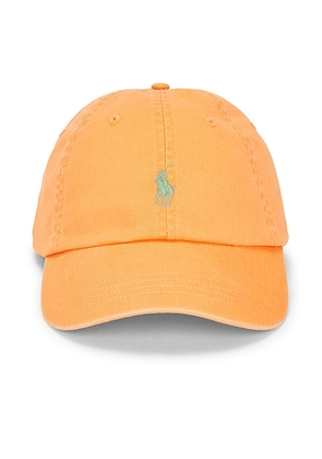 Polo Ralph Lauren Chino Sport Cap in Pompano Orange - Orange. Size all.
