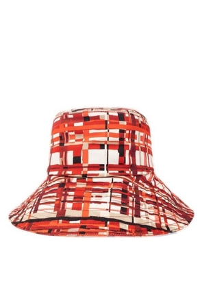 Ferragamo Patterned Cotton Bucket Hat