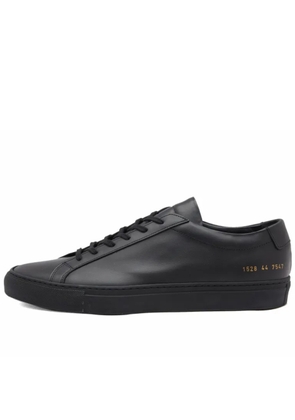 Common Projects Black Original Achilles Low-Top Sneakers