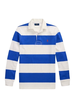 Polo Ralph Lauren Long Sleeve Striped Rugby Polo Shirt