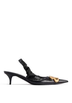 Balenciaga Womens Monaco Slingback Pumps