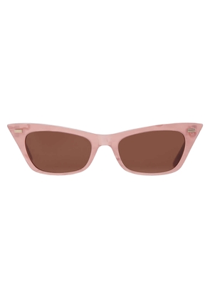 Valentino Brown Cat Eye Ladies Sunglasses VLS-176 B 51