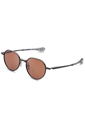 Dita VERS-ONE Brown Oval Unisex Sunglasses DTS150-A-03 50