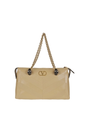 Valentino Garavani Medium Tote Growl Patchwork Nappa