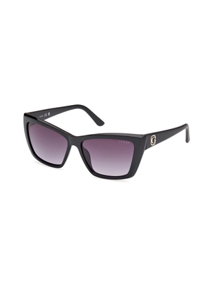 Guess Smoke Gradient Cat Eye Ladies Sunglasses GU00098 01B 55