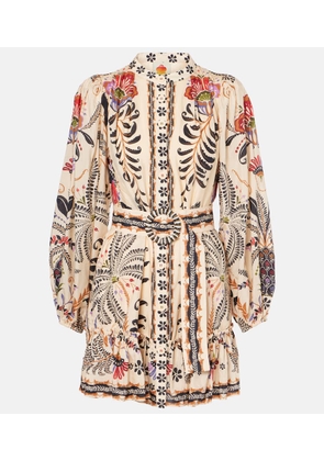 Farm Rio Cotton-blend dress