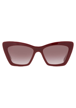 Salvatore Ferragamo Bordeaux Gradient Cat Eye Ladies Sunglasses SF1081SE 603 55