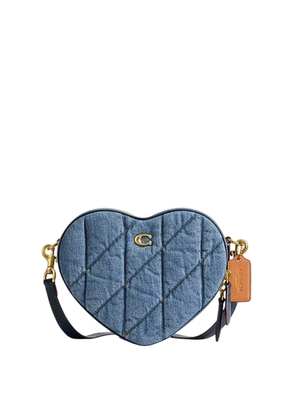 Coach Heart Crossbody Denim Bag