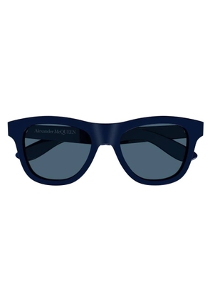 Alexander McQueen Blue Square Mens Sunglasses AM0421S 005 54