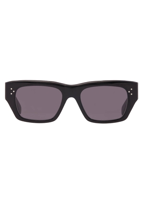 Celine 3 DOTS HD Smoke Square Mens Sunglasses CL40297U 01A 53