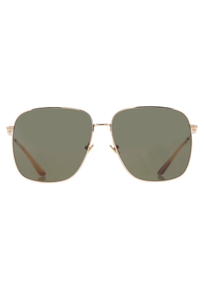Valentino Green Square Unisex Sunglasses VLS-171 A 61