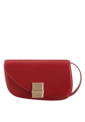 Ferragamo Fiamma Mini Leather Shoulder Bag