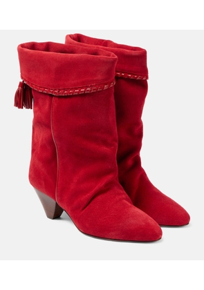 Isabel Marant Dalby suede cowboy boots