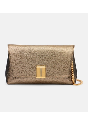 Tom Ford Nobile Small metallic clutch