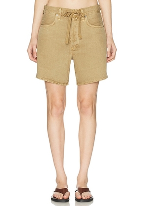 Citizens of Humanity Brynn Short in Nano - Tan. Size 23 (also in 24, 25, 26, 27, 28, 30, 32, 33, 34).