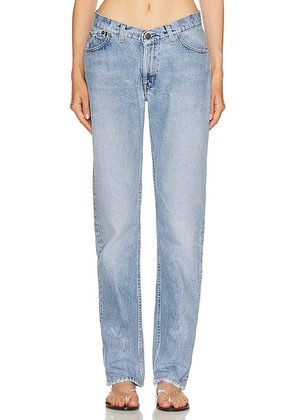 Aligrace V Waist Skinny Jeans in Light Meduim - Blue. Size 27 (also in 29, 30).
