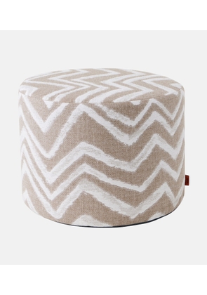 Missoni Graffiti Zigzag pouf