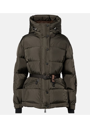 Moncler Grenoble Salastrains belted down ski jacket