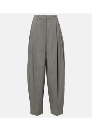 Jacquemus Pleated wool wide-leg pants