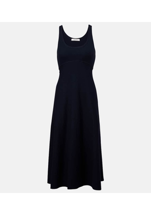 Dorothee Schumacher Rib Romance cotton-blend midi dress