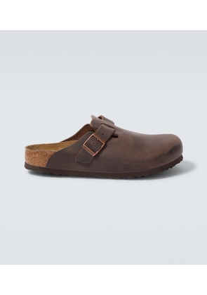 Birkenstock Boston leather clogs