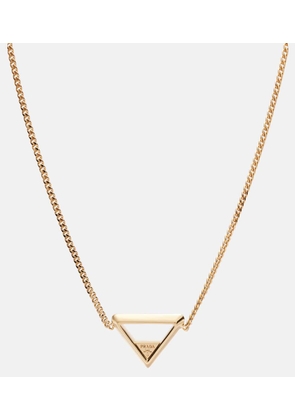 Prada Logo chain necklace