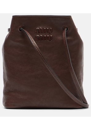 Miu Miu Mini leather crossbody bag