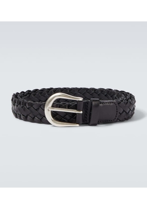 Studio Nicholson x Aaron Levine braided leather belt