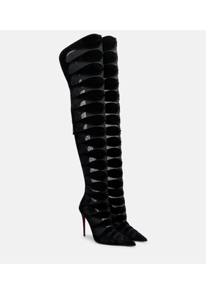 Christian Louboutin Circus Max Botta Alta 100 over-the-knee boots