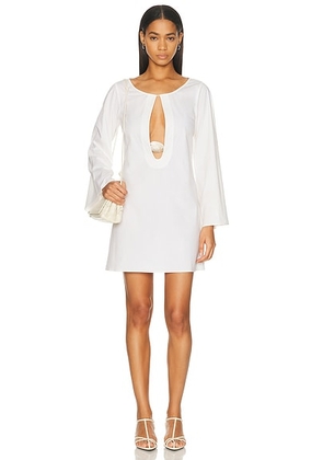 Marlies Grace Ocean Dress in White - White. Size S (also in ).
