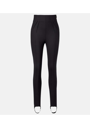 Mugler Wool-blend stirrup leggings