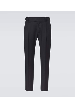 Dolce&Gabbana Chalk stripe virgin wool slim pants