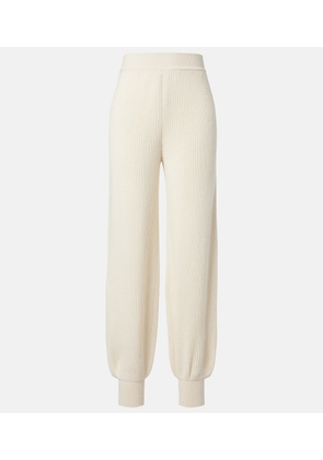 Loro Piana Juniper ribbed-knit cashmere sweatpants