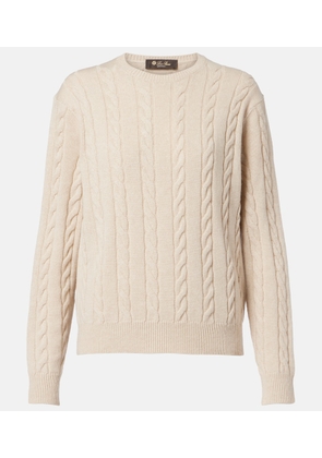 Loro Piana Cedar cable-knit cashmere sweater