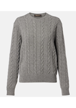Loro Piana Cedar cable-knit cashmere sweater
