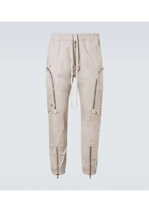 Rick Owens Bauhaus cotton-blend poplin cargo pants