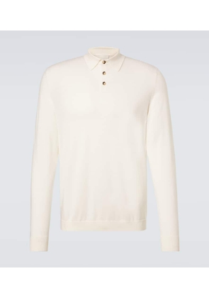 Allude Virgin wool polo sweater